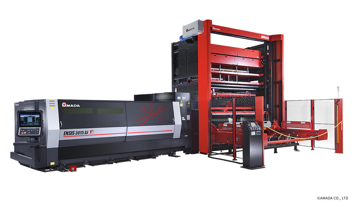 アマダ　ファイバーレーザー ENSIS3015AJ＋AS3015C